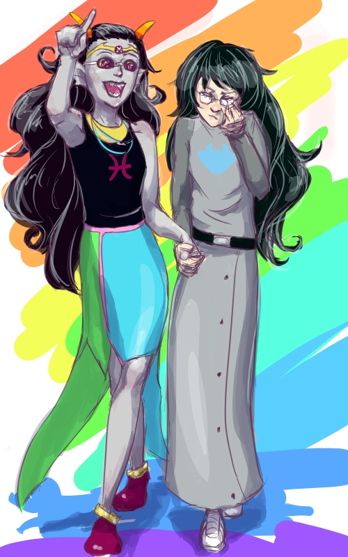 2011 feferi_peixes holding_hands horrorcuties jade_harley starter_outfit thano