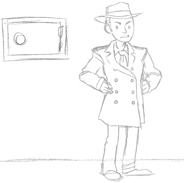2011 enkaaay grayscale humanized problem_sleuth problem_sleuth_(adventure) sketch solo