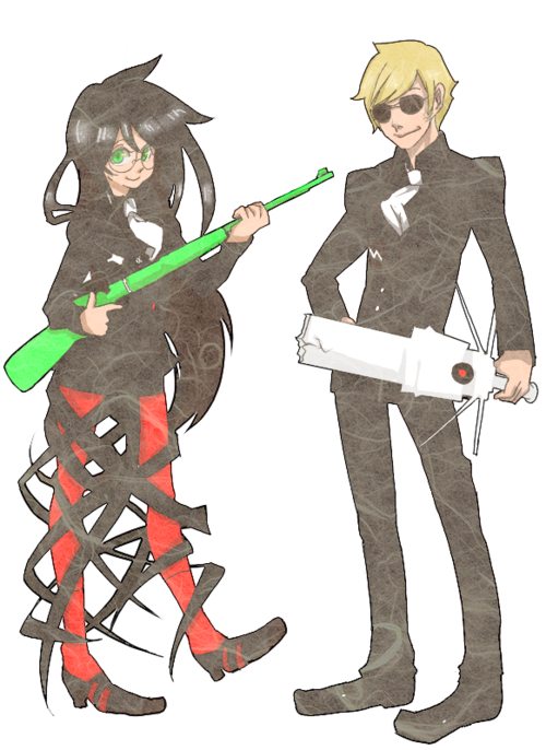 broken_caledscratch dave_strider dead_shuffle_dress four_aces_suited jade_harley kirahatesyou