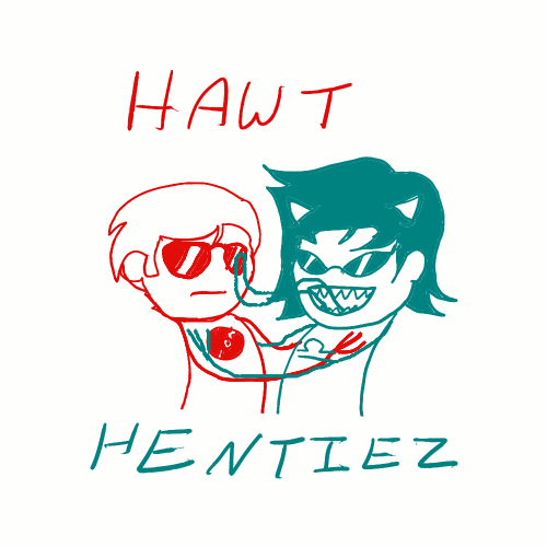 animated coolkids dave_strider licking limited_palette no_glasses redrom shipping source_needed sourcing_attempted starter_outfit terezi_pyrope