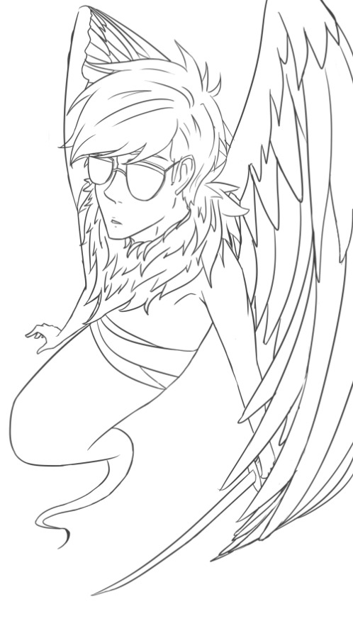 2012 davesprite fullres grayscale injured_davesprite kaeips lineart solo sprite sword