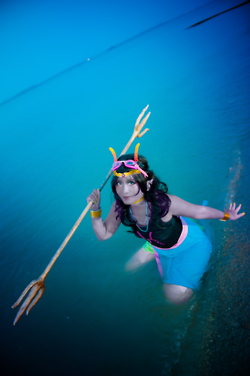 cosplay feferi_peixes psidon's_trident real_life shiroang solo underwater xtynn