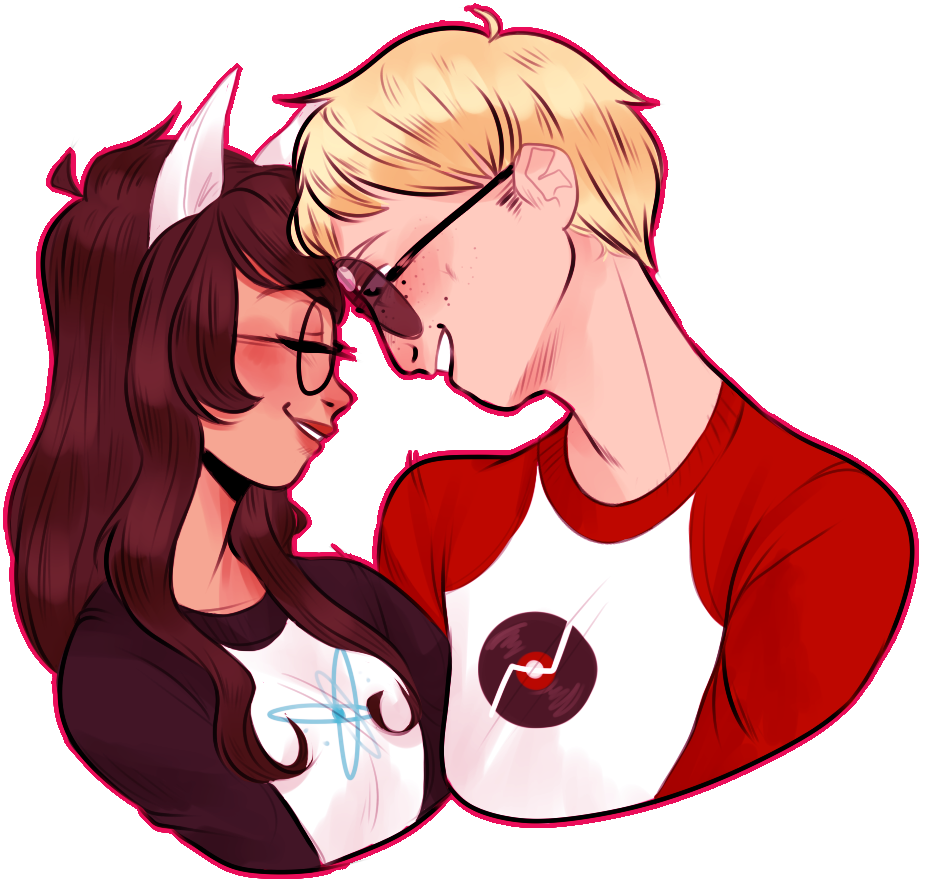 dave_strider freckles galaxative jade_harley profile red_baseball_tee redrom shipping spacetime starter_outfit