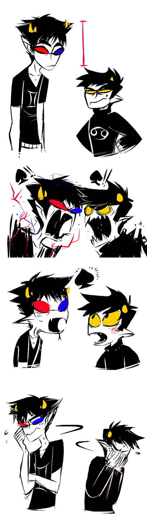 ! blackrom blush comic deleted_source karkat_vantas ketchup_and_mustard moved_source nuclearprince psionics shipping sollux_captor spade streetfightmanifesto