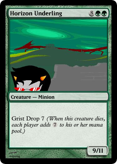 card homestuckwriterfag land_of_thought_and_flow magic_the_gathering terezi_pyrope underlings