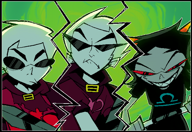 2024 caledfwlch dave_strider dirk_strider dragon_cane fullres godtier gr1mv4d3r heart_aspect jaggy_lines knight land_of_tombs_and_krypton prince starter_outfit terezi_pyrope time_aspect weapon