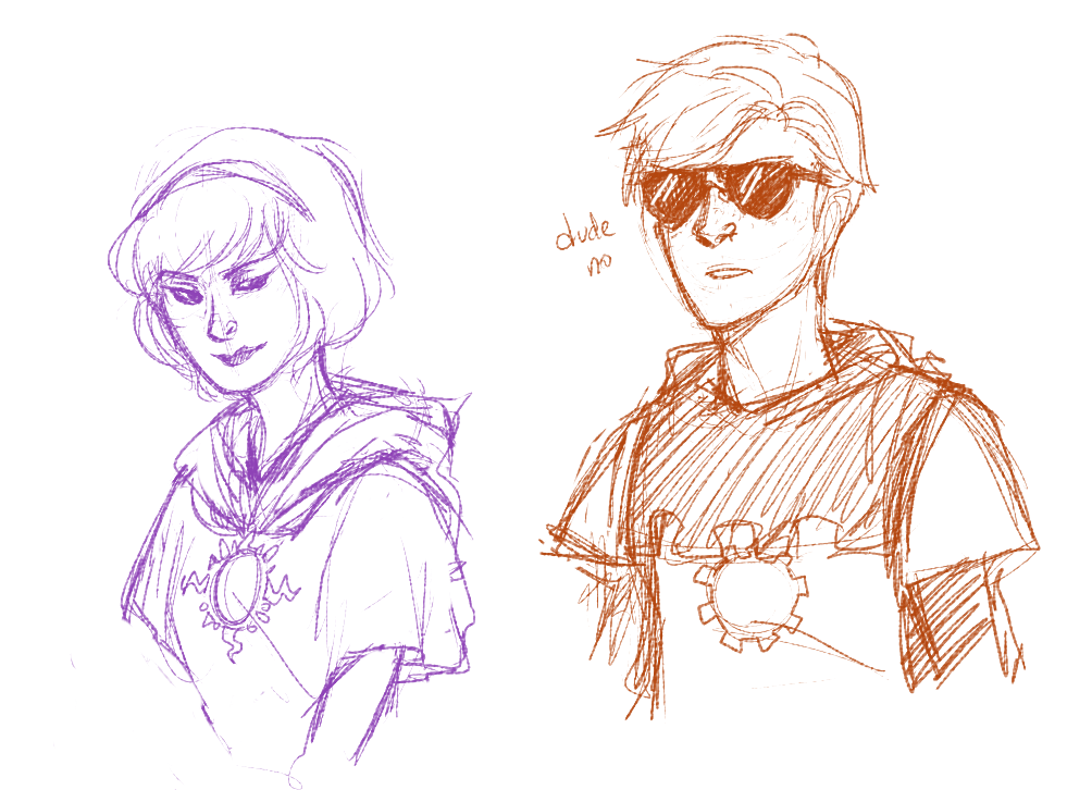 dave_strider godtier knight light_aspect rose_lalonde seer siblings:daverose time_aspect zaaly