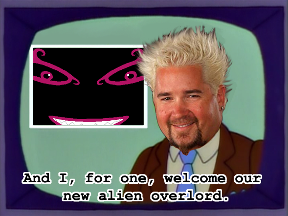 1s_th1s_you ancestors crossover guy_fieri her_imperious_condescension homerstuck image_manipulation text the_simpsons