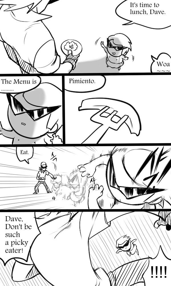 babies bro comic dave_strider fire-cycle food grayscale