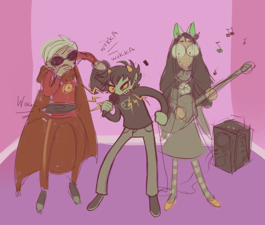 bass dave_strider dogtier godtier instrument jade_harley karkat_vantas kats_and_dogs knight microphone mindhoney multishipping music_note red_knight_district shipping space_aspect spacetime time_aspect timetables turntables witch
