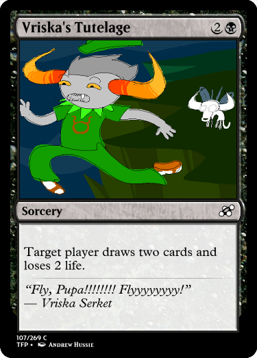 card crossover magic_the_gathering midair pupa_pan scribble_mode tavros_nitram text tinkerbull