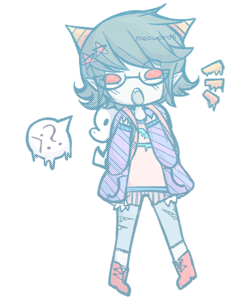 &gt;:? casual fashion meowords scalemates solo terezi_pyrope transparent word_balloon