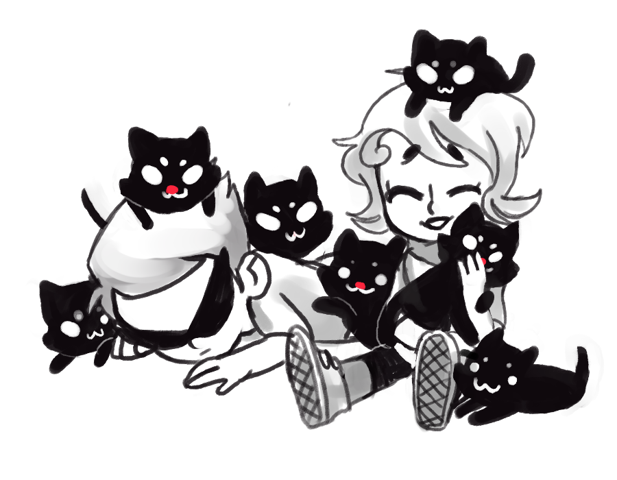 cats dirk_strider highlight_color hug meowcats request roxy_lalonde zhen