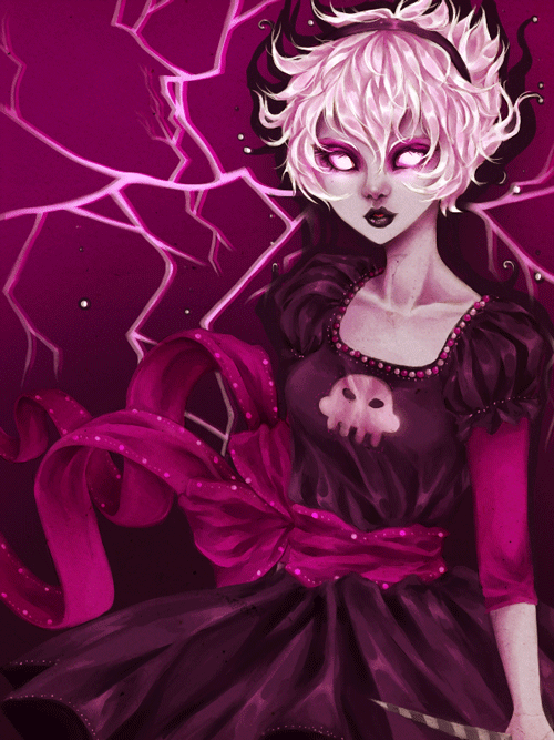animated black_squiddle_dress grimdark rose_lalonde solo thiefofstars thorns_of_oglogoth