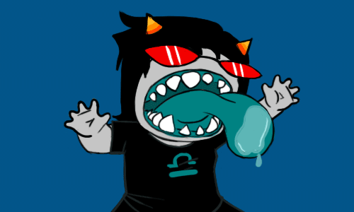 animated crossover disney licking lilo_and_stitch skullfuct solo terezi_pyrope