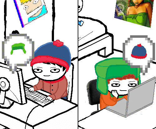 actual_source_needed animated broflovskiing computer crossover source_needed south_park sprite_mode
