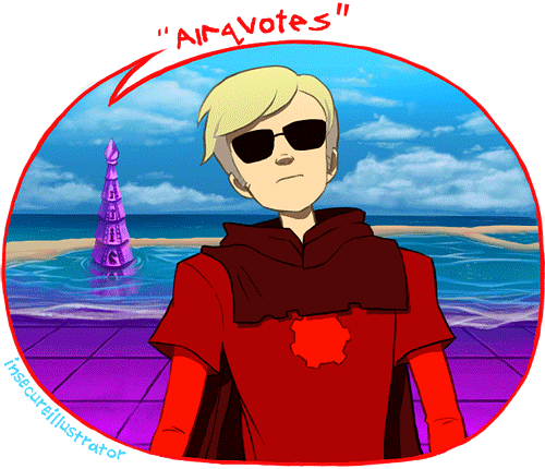 animated dave_strider godtier insecureillustrator knight solo