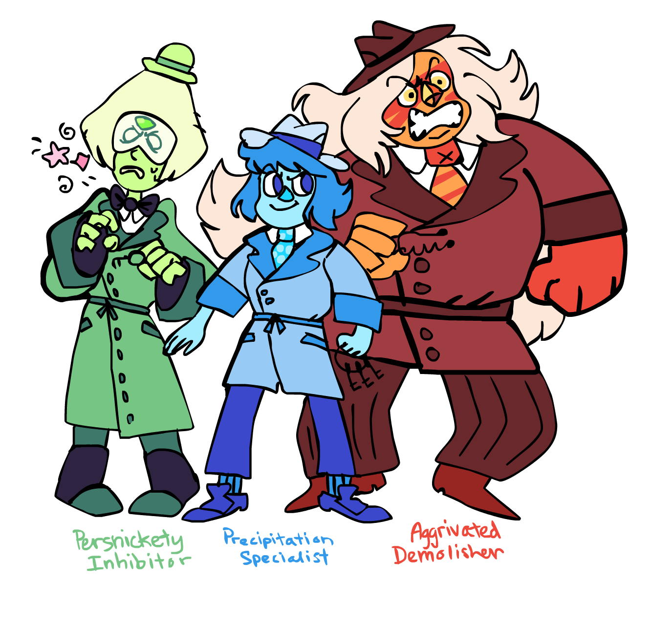 ace_dick chameleocoonj crossover pickle_inspector problem_sleuth problem_sleuth_(adventure) request steven_universe team_sleuth text