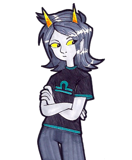 arms_crossed broblerones no_glasses seeing_terezi solo terezi_pyrope transparent