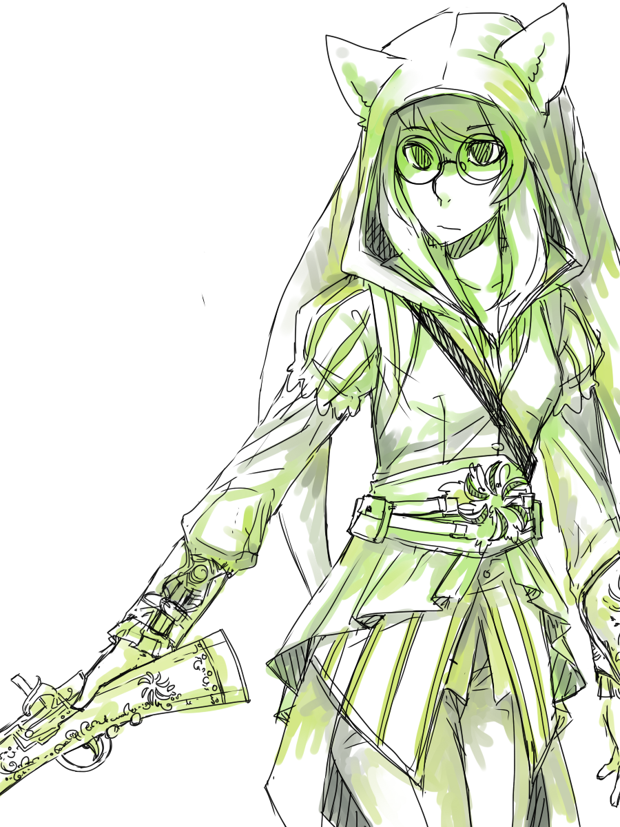 assassin's_creed crossover dogtier jade_harley limited_palette sangcoon solo