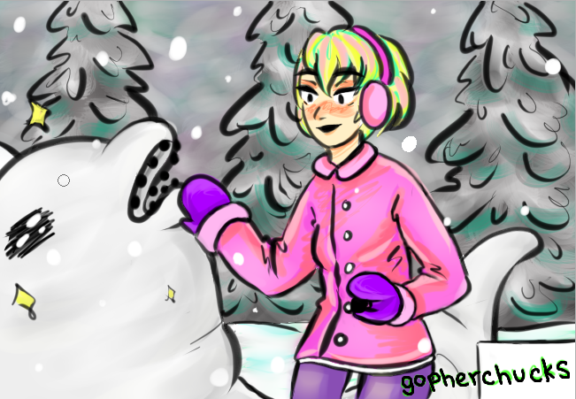 gopherchucks panel_redraw rose's_winter_clothes rose_lalonde solo winter