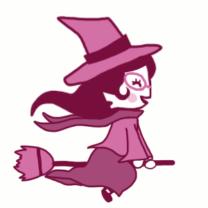 animated broom cancerlicious crossover feferi_peixes limited_palette profile solo witch yume_nikki