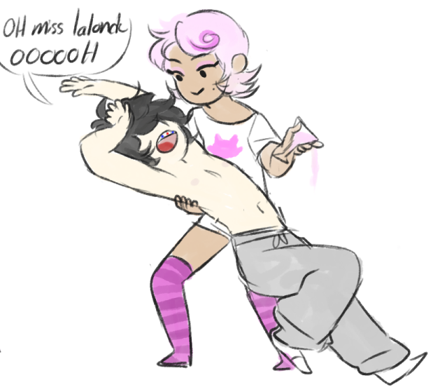 alcohol cocktail_glass dancestors deleted_source gummypeen humanized mead mituna_captor no_shirt redrom request roxy_lalonde shipping word_balloon