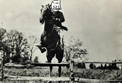 1s_th1s_you grayscale horses image_manipulation poppop solo thecourierofnaught theodore_roosevelt