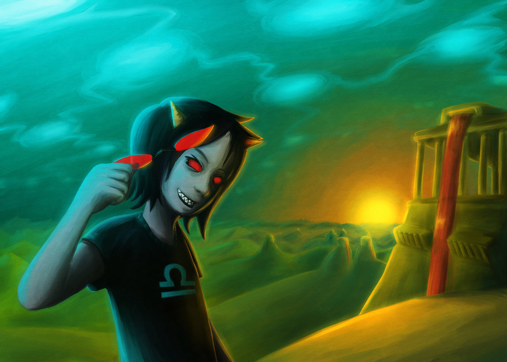 land_of_thought_and_flow no_glasses solo terezi_pyrope vickybit