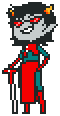2012 dragon_cane feastings flash_asset fullres legislacerator_suit pixel solo terezi_pyrope transparent walksprite