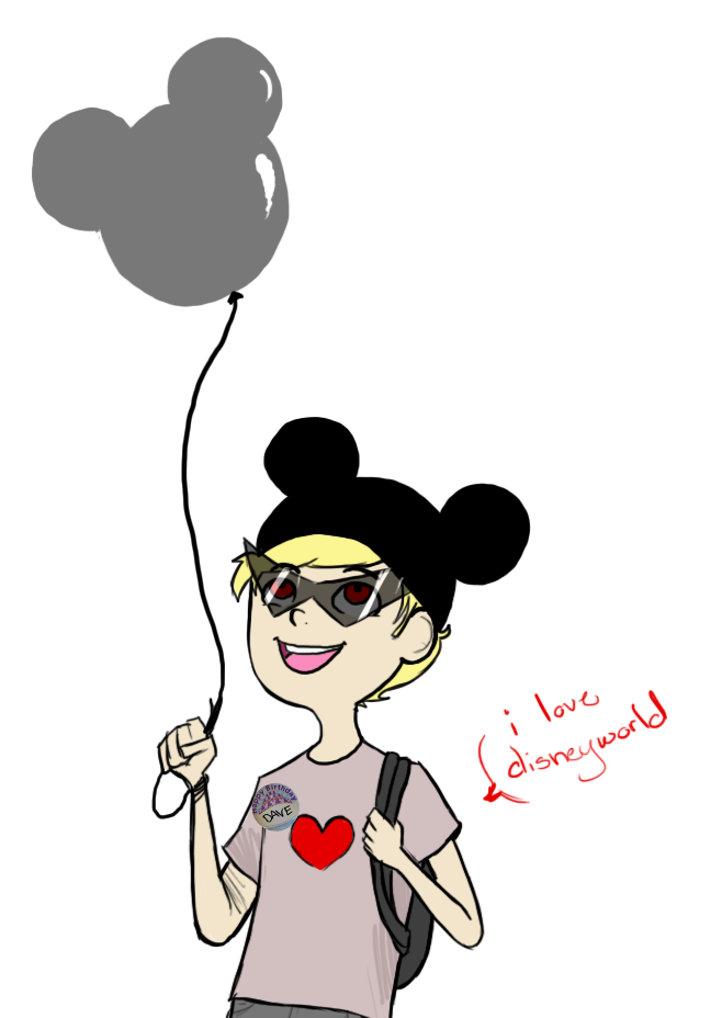 animal_ears bloodtier dave_strider disney hat heart_shirt request solo word_balloon