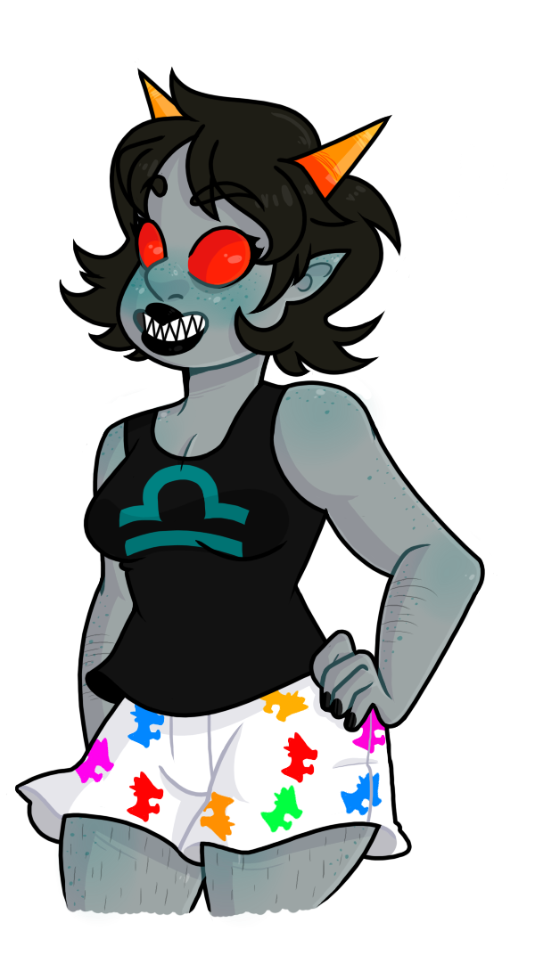 blush casual freckles heart no_glasses p0pat0chisps scalemate_boxers solo terezi_pyrope transparent