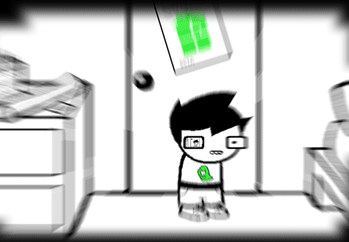 animated image_manipulation john_egbert page_one solo sprite_mode starter_outfit unprofessionally