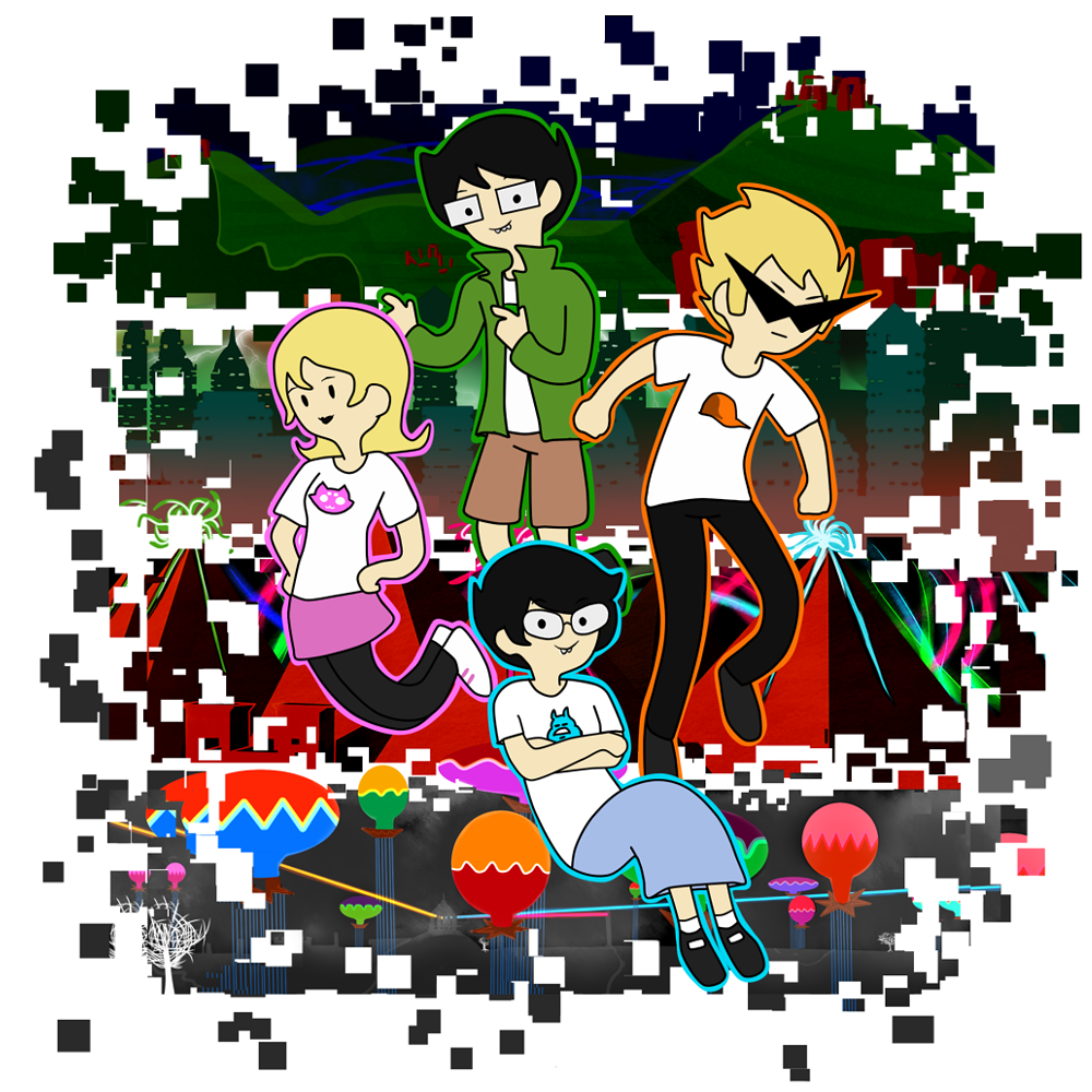 alpha_kids arms_crossed dirk_strider jake_english jane_crocker jealouscartoonist land_of_crypts_and_helium land_of_mounds_and_xenon land_of_pyramids_and_neon land_of_tombs_and_krypton roxy_lalonde