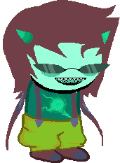 fusion image_manipulation land_of_thought_and_flow solo sprite_mode terezi_pyrope therealslimimpulse