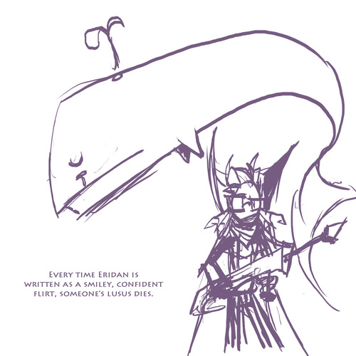 ahab's_crosshairs crying dojo eridan_ampora lusus sketch skywhale_lusus text the_truth