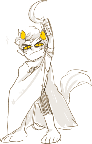 au crossover karkat_vantas lord_of_the_rings pawfeet sickle solo tolkien troll_tail weapon yt