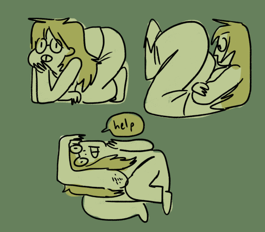jade_harley limited_palette multiple_personas poidkea solo text word_balloon wut