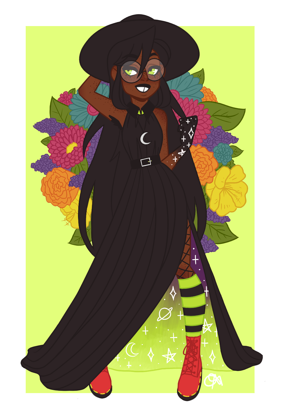 casual fashion flowers freckles hat jade_harley solo vriscuit
