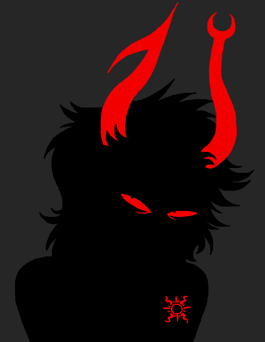 2026 aranea_serket aspect_symbol dancestors frigiddoctoratus fullres headshot helltier highlight_color jaggy_lines light_aspect no_glasses silhouette solo