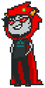 2012 dragon_cape feastings flash_asset fullres pixel solo starter_outfit terezi_pyrope transparent walksprite