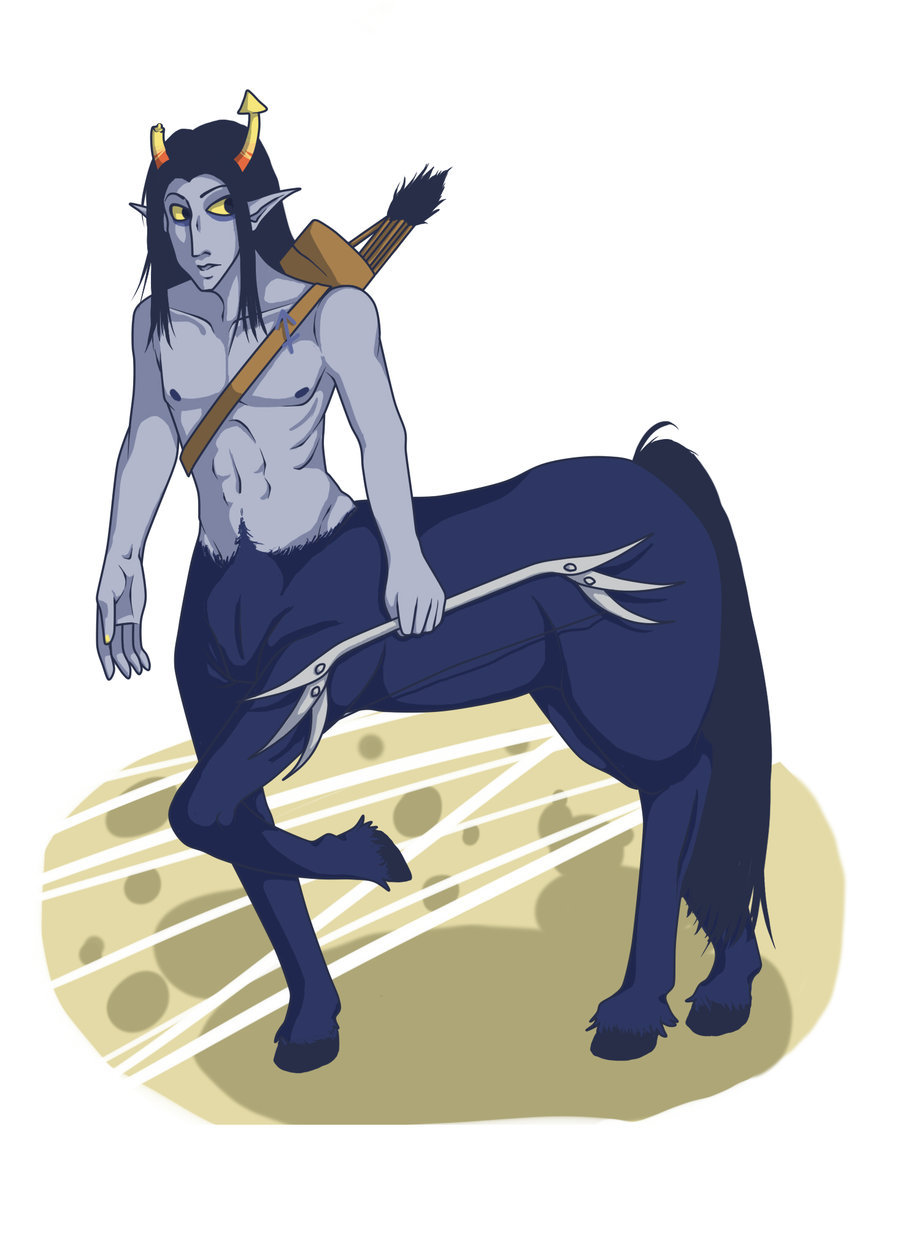 beincraban bow centaurs equius_zahhak mythologystuck solo