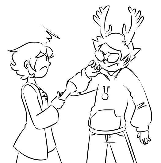 animated dammek deer_in_headlights flashlight fluorescent-air-fresheners highlight_color hiveswap joey_claire punstuck shipping