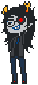 2012 eyepatch feastings fullres pixel solo starter_outfit transparent vriska_serket walksprite