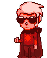 dave_strider godtier knight pixel solo supajackle thumbs_up time_aspect transparent