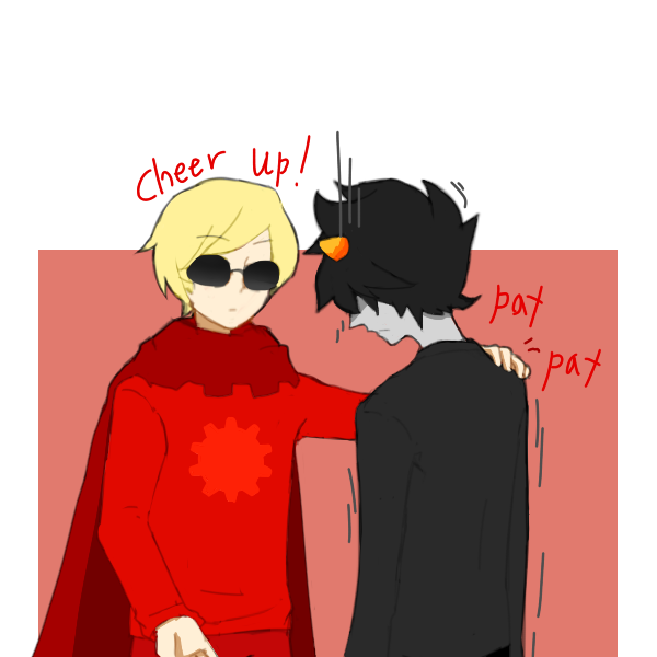 bromance dave_strider godtier karkat_vantas knight noreum red_knight_district text time_aspect
