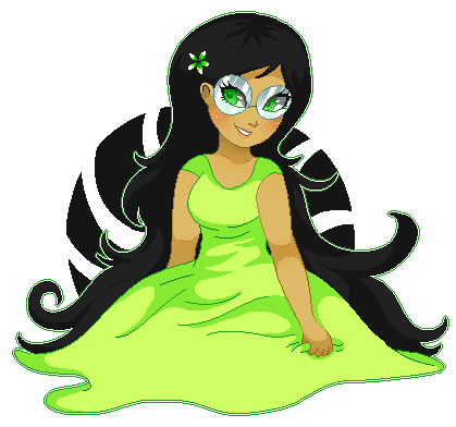casual fashion flowers jade_harley pixel request sitting solo transparent v-shift