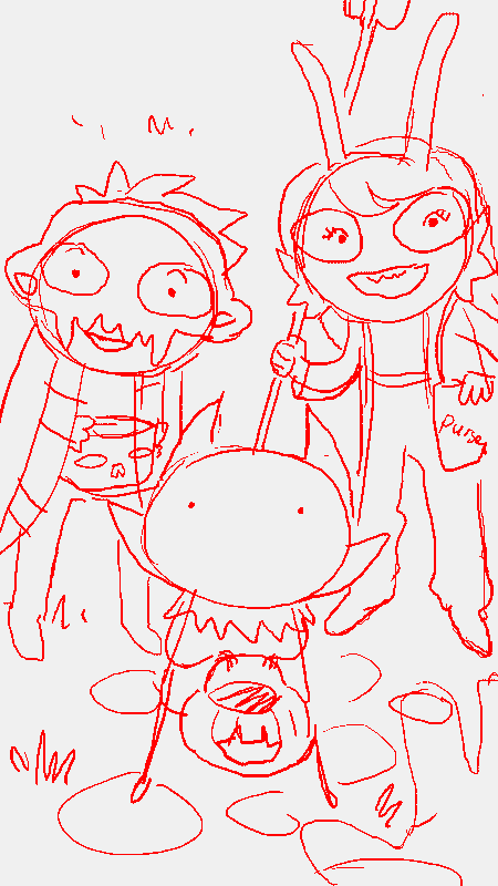 2016 ancestors bec_noir cairo_overcoat cosplay dersite fullres halloweenstuck her_imperious_condescension imperial_trident jack_noir jaggy_lines lineart lord_english monochrome paperseverywhere pumpkin sketch sovereign_slayer