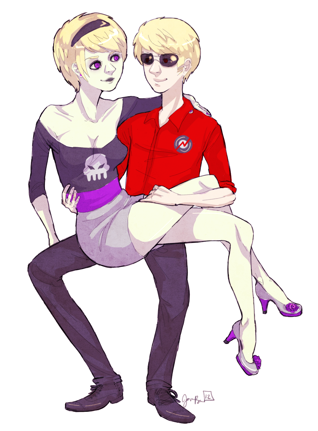 casual dave_strider dersecest fashion incest redrom rose_lalonde saki-hikage shipping