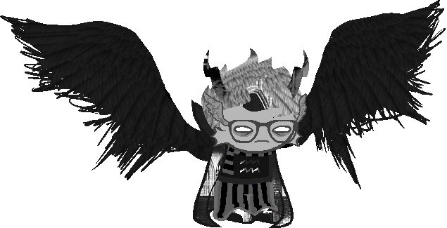 eridan_ampora fusion image_manipulation land_of_wrath_and_angels solo sprite_mode therealslimimpulse